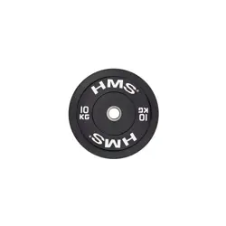 Olimpijski bumper HMS BBR10 (10 kg, crna)