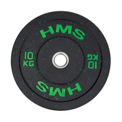Olympic Bumper 10kg plate Green HMS HTBR10