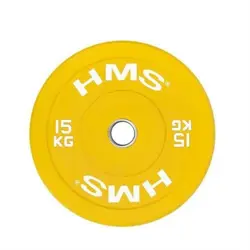 Olimpijski bumper HMS CBR15 (15 kg, žuta)