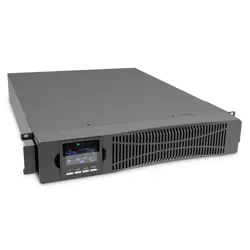 Online stalak UPS 19" LCD 1000VA/1000W 2x12V/9Ah 8xC13 1xC14 USB RS232 RJ45 D325mm (LCD zaslon od 19", kapacitet 1000VA/1000W, 2x12V/9Ah, 8xC13, 1xC14, USB, RS232, RJ45, dubina 325mm)