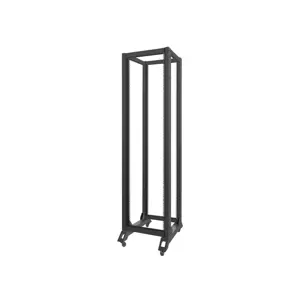 OPEN RACK 42U 600X800 BLACK LANBERG V2