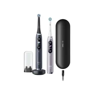 Oral-B iO 80363731 electric toothbrush Adult Rotating-oscillating toothbrush Black, Silver