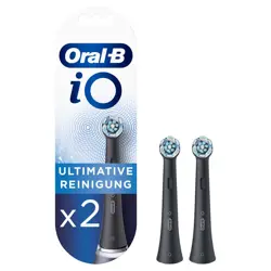 Električna četkica za zube BRAUN Oral-B iO Ultimate Clean Ultimative (2 komada, crna)