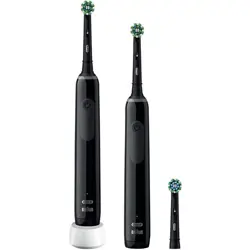Oral-B Pro 3 3900 Black Edition mit 2. HandstĂĽcke