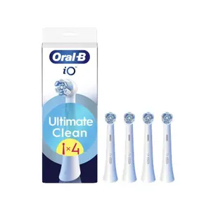 Oral-B Replaceable toothbrush heads iO UltimateClean for adults White, 4 pcs