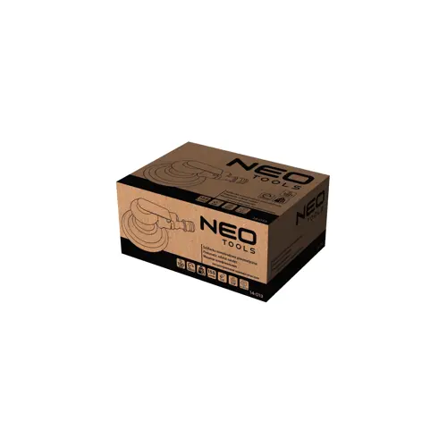 Orbitalna brusilica NEO TOOLS (150mm, pneumatska, s usisavanjem prašine)