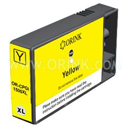 Tinta ORINK Canon PGI-1500XL žuta
