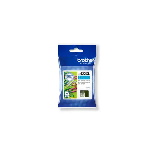 Tinta BROTHER LC-422XLC (Cijan)
