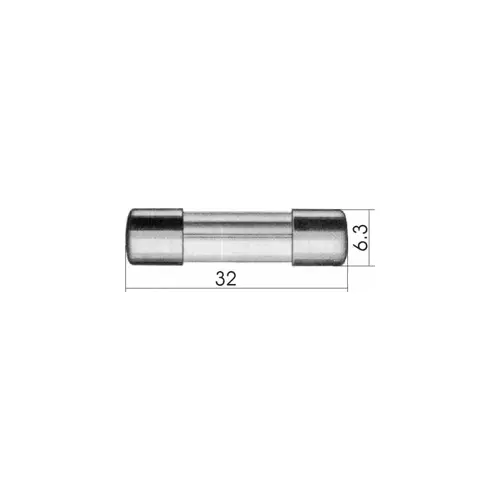 osigurač 1 tromi 6,3 x 32, SIBA