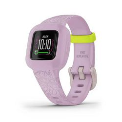 Pametna narukvica dječja GARMIN vivofit jr. 3 Lilac Floral, 010-02441-01
