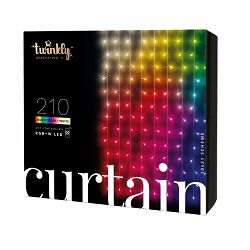 Pametne lampice TWINKLY Curtain (mat + prozirno, 210L 5mm, BT + WiFi)
