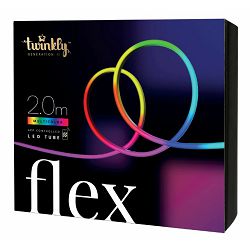 Pametne lampice TWINKLY Flex (200L RGB, 2.0m, BT + WiFi, višebojno izdanje)