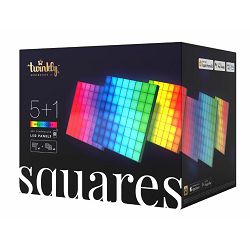Pametne lampice TWINKLY Squares (7 blokova, 64RGB, 20X20, višebojno izdanje)