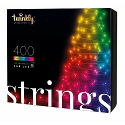 Pametne lampice TWINKLY Strings (400L 4.3mm, BT + WiFi, višebojno izdanje)