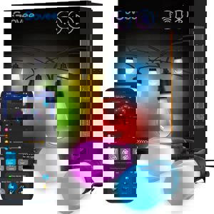 Pametne vanjske svjetiljke GOVEE H7020 RGBIC (RGBICWW, LED osvjetljenje, vanjska, 2.4GHz Wi-Fi, Bluetooth, 14m)
