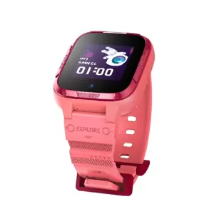 Pametni sat 360 BOTSLAB Kids Watch E3 pro, rozi dječji