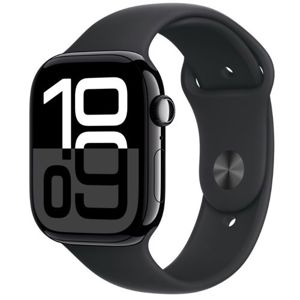 Pametni sat APPLE Watch S10 46mm Jet Black Alu Case s Sports Band Black, M/L - MWWQ3QC/A