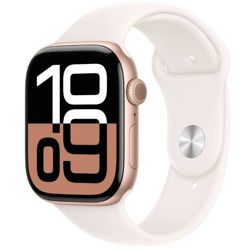 Pametni sat APPLE Watch S10 GPS 42mm Rose Gold Alu Case s Light Blush Sport Band - S/M - MWWH3QH/A