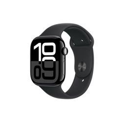 Pametni sat APPLE Watch S10, GPS 46mm, Jet Black Aluminium Case / Black Sport Band, M/L (MWWQ3QH/A)