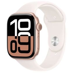 Pametni sat APPLE Watch S10 GPS 46mm Rose Gold Alu Case s Light Blush Sport Band - M/L - MWWU3QH/A