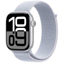 Pametni sat APPLE Watch S10 GPS 46mm Silver Alu Case s Blue Cloud Sport Loop - MWWN3QH/A