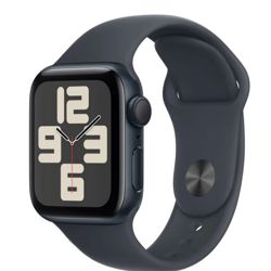 Pametni sat APPLE Watch SE2 v3 GPS 40mm Midnight Alu Case s Midnight Sport Band - M/L - MXE93QH/A