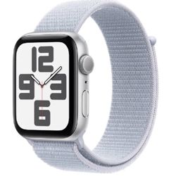 Pametni sat APPLE Watch SE2 v3 GPS 40mm Silver Alu Case s Blue Cloud Sport Loop - MXEE3QH/A