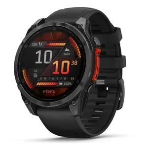 Pametni sat GARMIN Fenix 8, 47 mm Slate Gray, crni remen, 010-02904-00