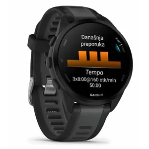 Pametni sat GARMIN Forerunner 165 black slate, 010-02863-20