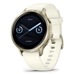 Pametni sat GARMIN VENU 4, 41mm, Beige Lunar Gold Bone, 010-03013-00