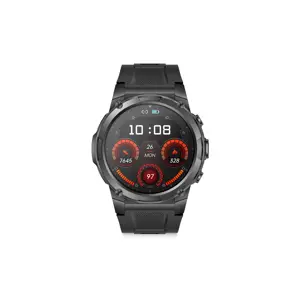 Pametni sat KSIX Explorer 2, 1.43" AMOLED, Dual Band GPS, 5 ATM, crna boja