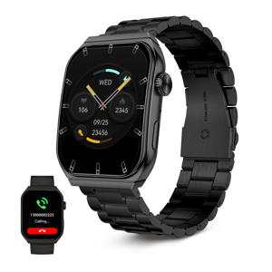 Pametni sat KSIX OLYMPO, AMOLED 1,96” , 2 remena, 5 dana aut., crni