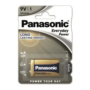 PANASONIC baterije 6LF22EPS/1BP Alkaline Everyday Power