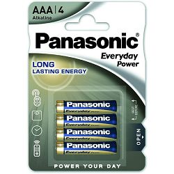 PANASONIC baterije LR03EPS/4BP Alkaline Everyday Power