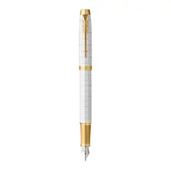 Parker 2143649 fountain pen Cartridge filling system Gold, White 1 pc(s)