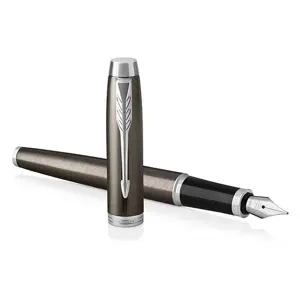 PARKER FĂĽller IM     Dark Espresso                    F Blau Geschenkbox