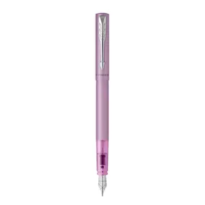 PARKER FĂĽller Vector XL Metallic Lilac M Blau Geschenkbox