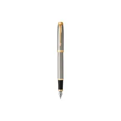 Parker IM fountain pen Cartridge filling system Brushed steel 1 pc(s)