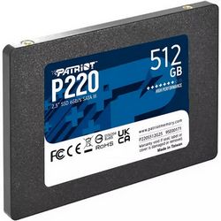 Patriot SSD P220 R550/W490, 512GB, 7mm, 2.5"