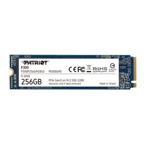 SSD PATRIOT P300 R1700/W1100, 256GB, M.2 NVMe