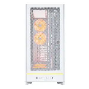 PC Case Montech HS01 PRO, Midi-Tower, white