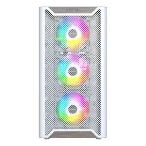 PC Case Montech XR, Midi-Tower, ATX, ARGB, White