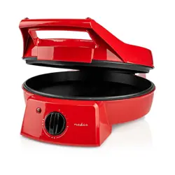 Pekač za pizzu i grill NEDIS FCPM100FRD, 1800W, 30cm