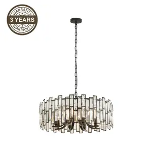 Pendant luminaire 2200027L 8XE14 gold