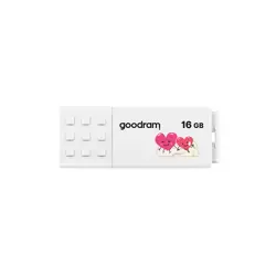 Pendrive GoodRam UME3-0160W0R11-V (16GB; USB 3.0; kolor biały) VALENTINE
