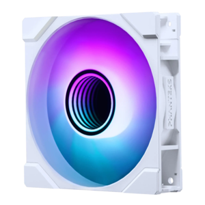 PHETETEKS M25G2-120 d-RGB 120mm 4-PIN fan, white