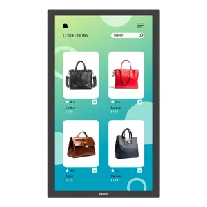 Philips 3000 series 32BDL3751T/00 Signage Display Interactive flat panel 80 cm (31.5") LCD Wi-Fi 350 cd/m² Full HD Black Touchscreen Built-in processor Android 24/7