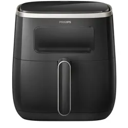 Philips 3000 series HD9257/80 fryer Double 5.6 L Stand-alone 1700 W Hot air fryer Black