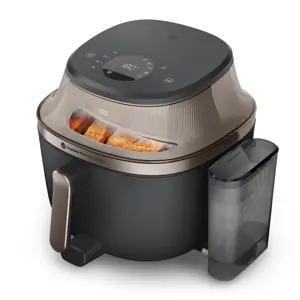 Philips 5000 series NA547/07 fryer Single 7.2 L Stand-alone 2000 W Hot air fryer Black, Gold