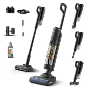 Philips 7000 series XW7264/11 stick vacuum/electric broom 3-in-1 stick vacuum Battery Dry&wet Bagless 160 W Black